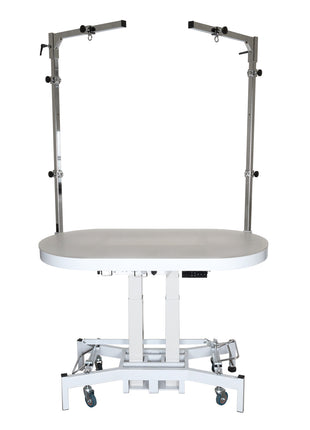 Groom-X Compact Oval electric grooming table with light