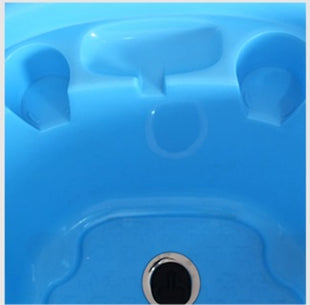 Foldable dog bathtub with stand 