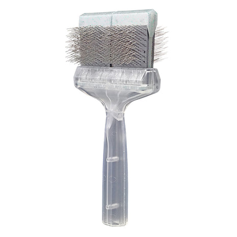 ActiVet Brush MEDIUM green glitter | exclusive brushes for dogs and cats