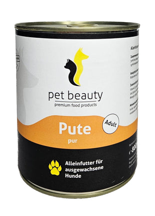 Pute pur | Alleinfutter für ausgewachsene Hunde