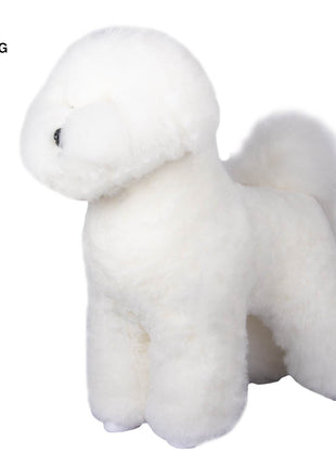 Starzclub fur for model dog Bichon | white