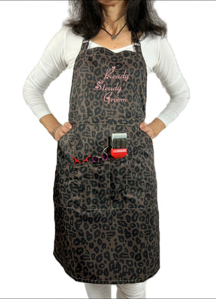 pet beauty hairdressing apron Leo