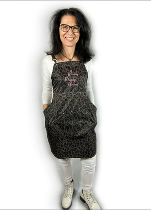 pet beauty hairdressing apron Leo with cross straps