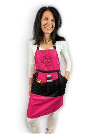 pet beauty hairdressing apron Pinky