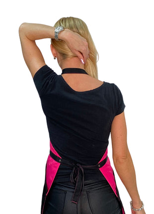 pet beauty hairdressing apron Pinky