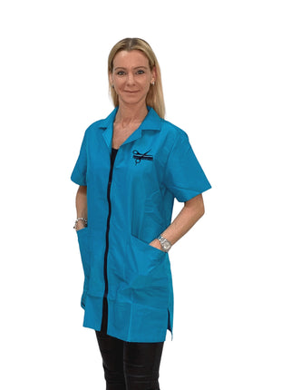 pet beauty smock Moderna petrol