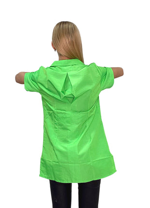 pet beauty smock Moderna light green