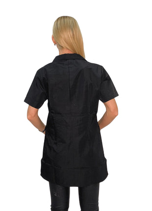 pet beauty smock Moderna black