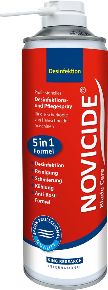 Novicide Blade Care | Prof. Desinfektions- und Pflegespray für Scherköpfe | ehem. Clippercide | 500ml