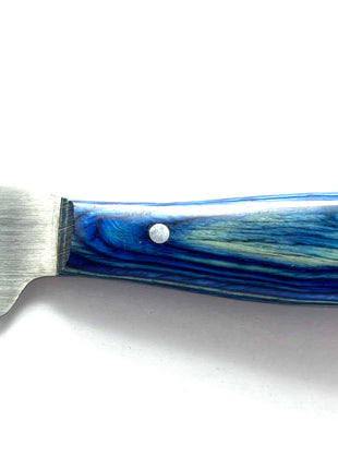 pet beauty Trimmmesser als Satz oder einzeln | 6 Stück | blauer Holzgriff | Gesamtlänge 14cm